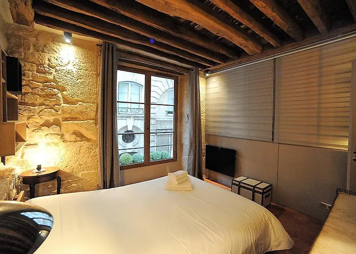 Apartman Beautiful In Historical Marais Párizs